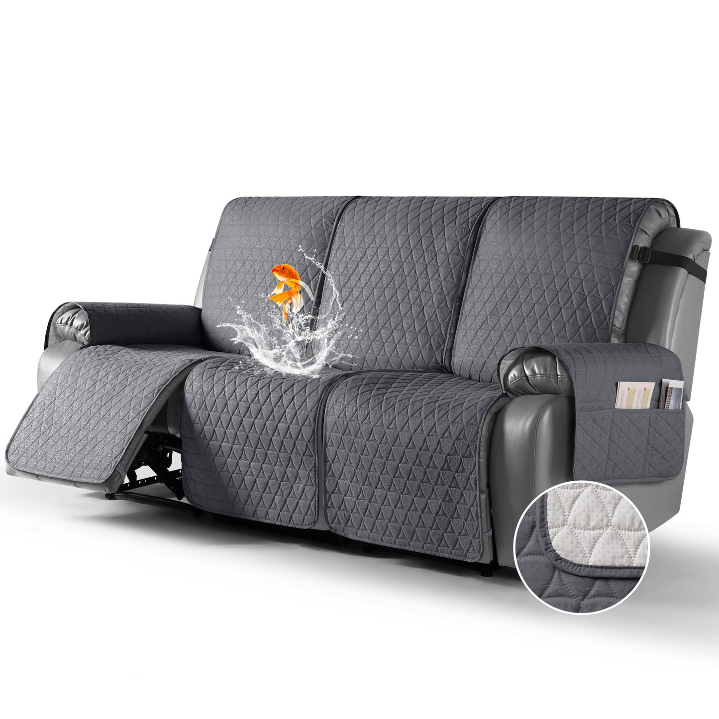 100% Waterproof Recliner Sofa Cover-3 Seater/2 Seater