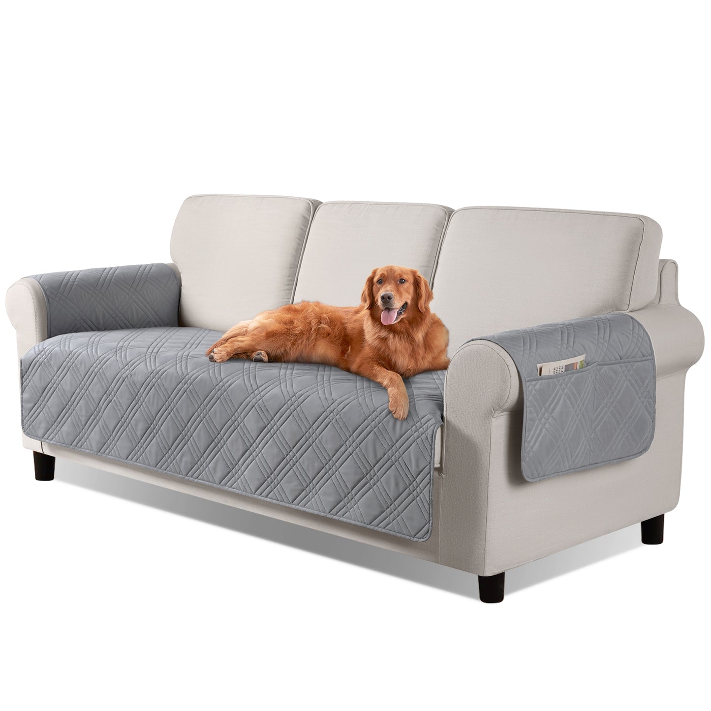 WKB- anti-slip sofa cover 123 seater