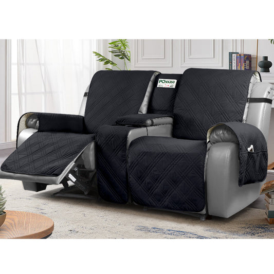 TAOCOCO 100% Loveseat Recliner Cover with Center Console 2