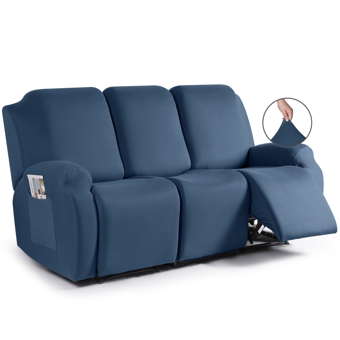 3 Seat recliner sofa slipcover