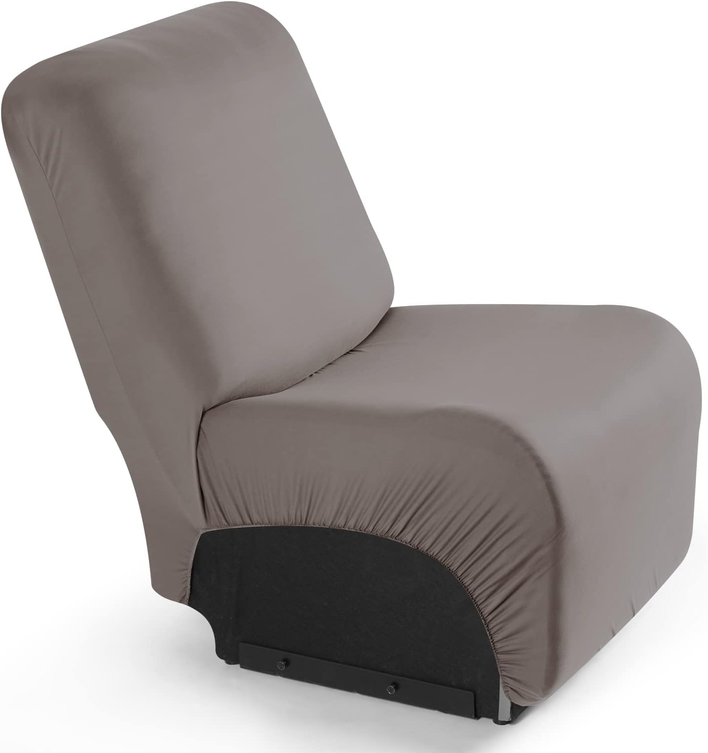 1-Piece Polyester Fabric Stretch Recliner Cover - 1 Recliner Chair/1 Seat armless /2 Seat with Console