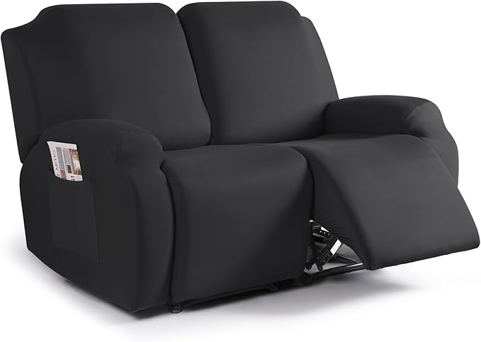 3-Piece Stretch Polyester Covers for Large Recliners - 1 Seat/2 seat/2 Seat Oversized/3 Seat