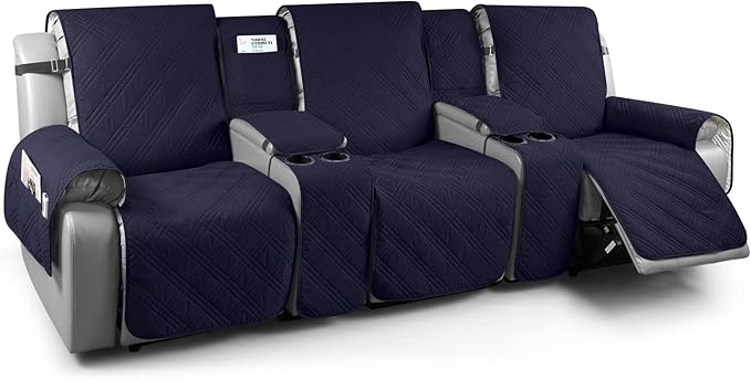 100% Waterproof Recliner Cover with Center Console -2 Seat /3 Seat