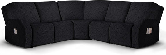 Sectional Sofa Covers Oversized L Shape 5 Seat