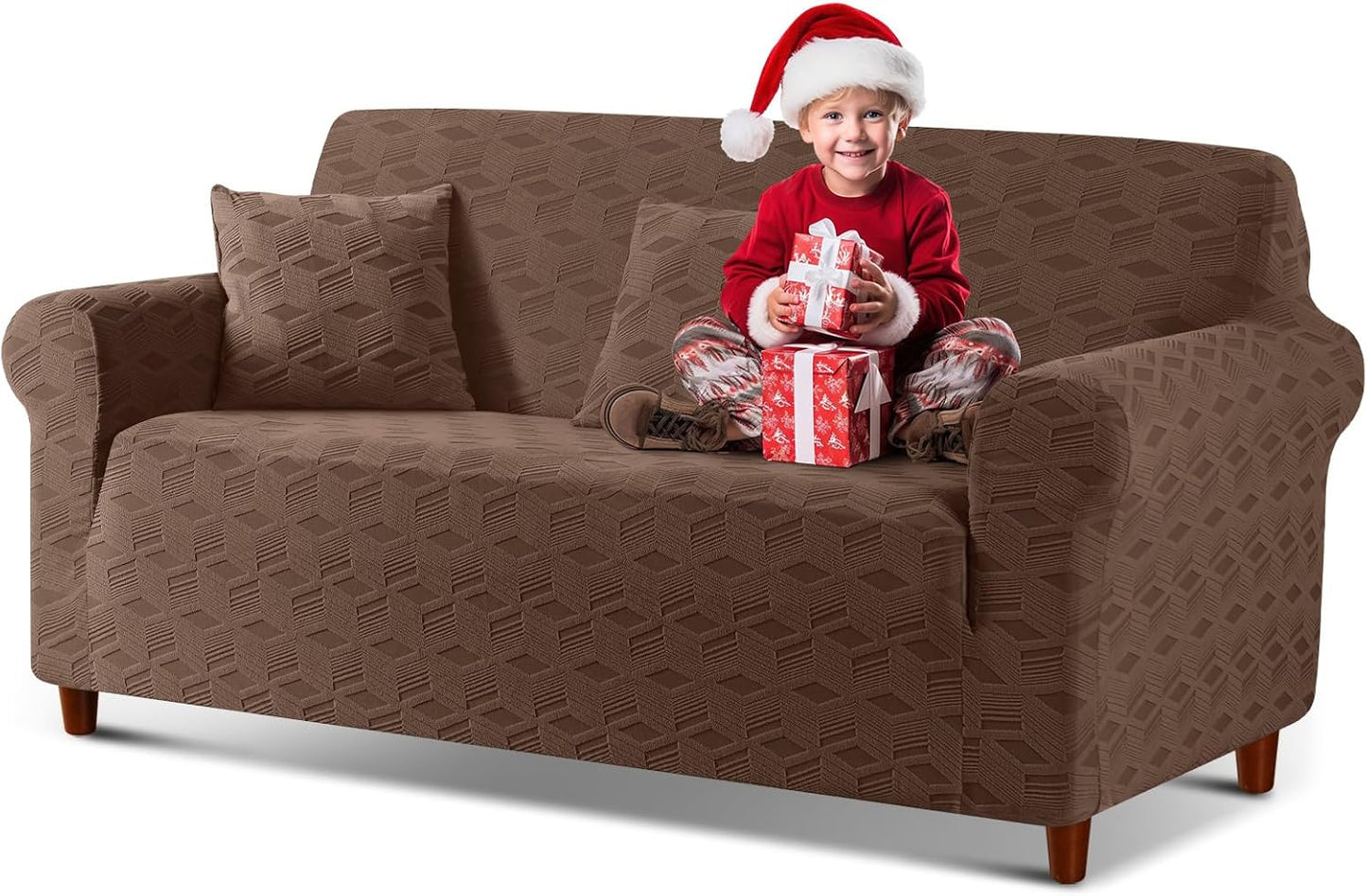 Stretch 1 piece Non Slip Armchair Slipcover- 1 Seater/2 Seater/3 Seater/4 Seater