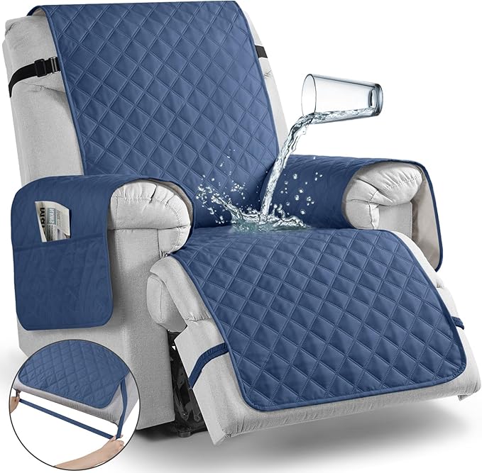 Non-Slip Recliner Chair Cover Sofa Slipcover-23''/28''