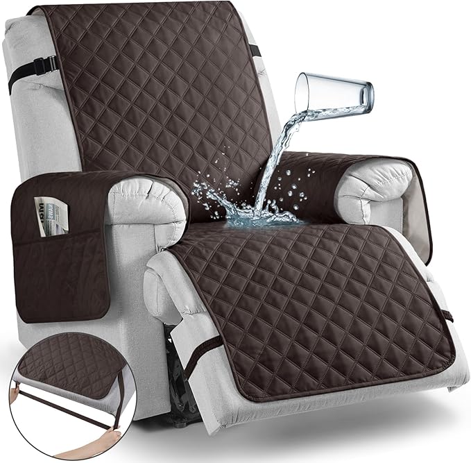 Non-Slip Recliner Chair Cover Sofa Slipcover-23''/28''