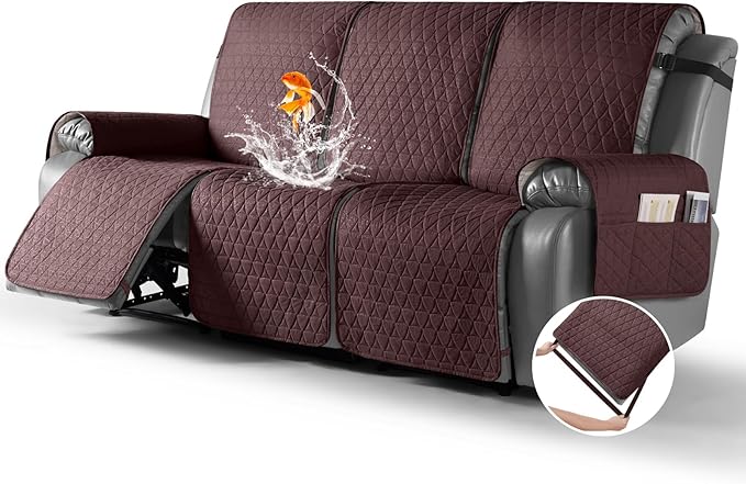 100% Waterproof Recliner Sofa Cover-3 Seater/2 Seater