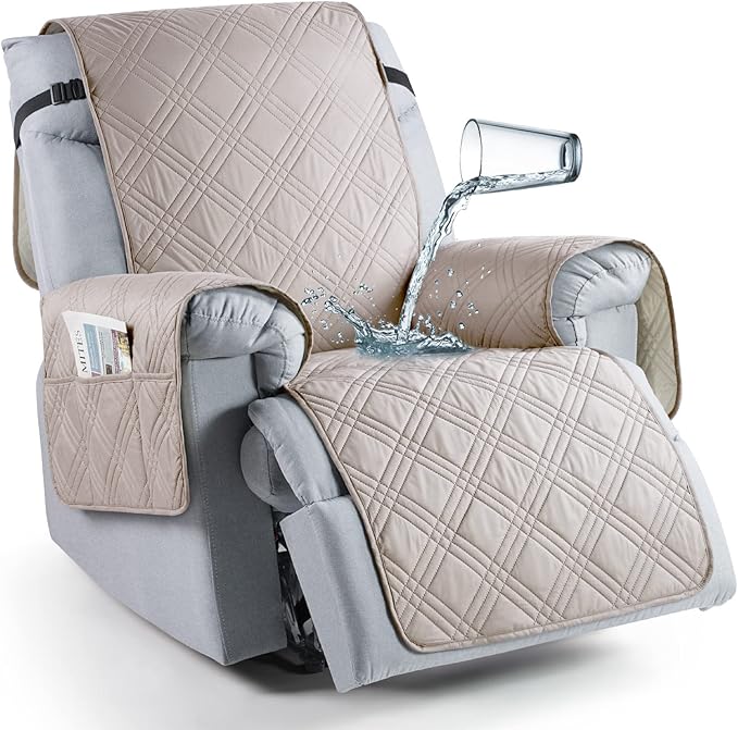 TAOCOCO 100% Waterproof Recliner Chair Cover-20/23.6/28in