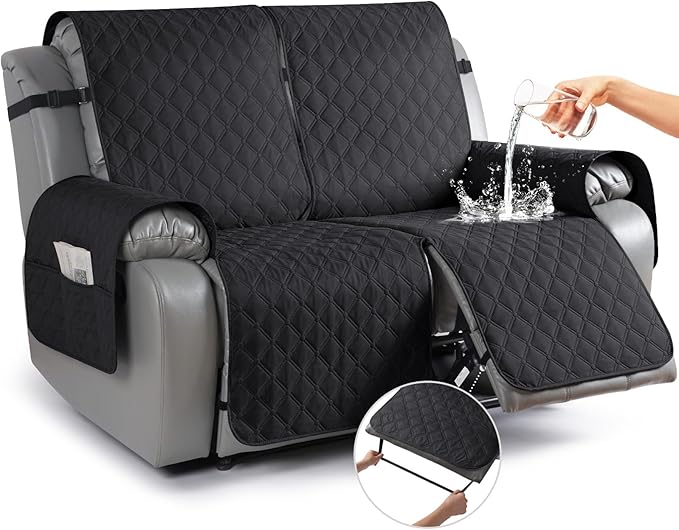 TAOCOCO 100% Waterproof Recliner Covers, Washable Couch Protector for Pets Kids -1 Seater 22"/28" /2 Seater/3 Seater