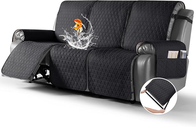 100% Waterproof Recliner Sofa Cover-3 Seater/2 Seater