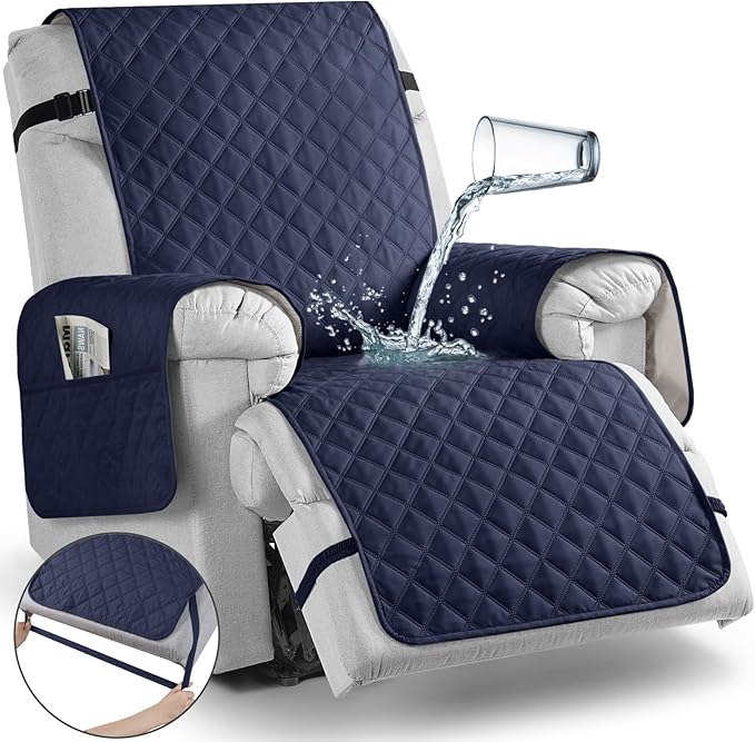 Non-Slip Recliner Chair Cover Sofa Slipcover-23''/28''