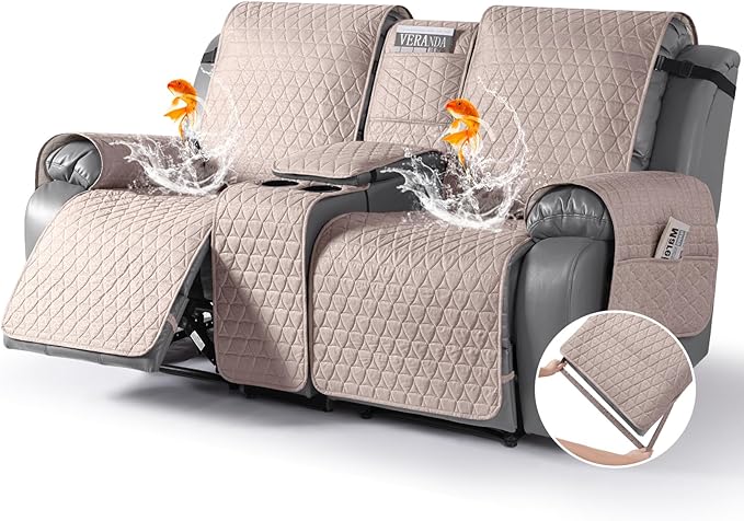 100% Waterproof Recliner Sofa Cover-3 Seater/2 Seater