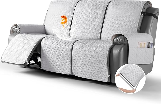 100% Waterproof Recliner Sofa Cover-3 Seater/2 Seater