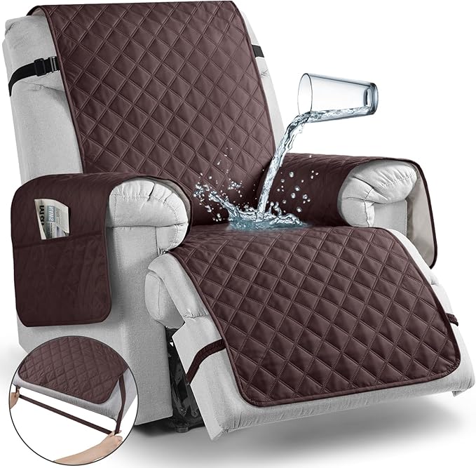 Non-Slip Recliner Chair Cover Sofa Slipcover-23''/28''