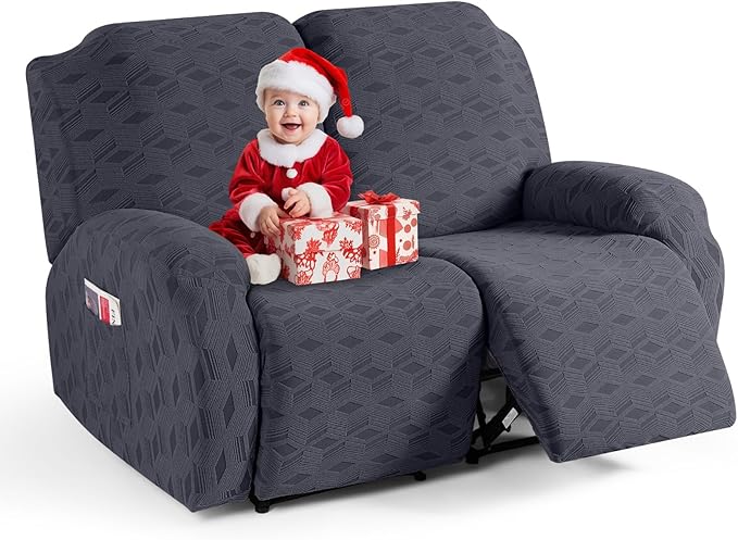 Stretch 3 Pieces Recliner Chair Covers - 1 Seater / 1 XL Seater / 2 Seater / 3 Seater