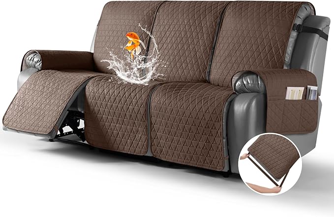 100% Waterproof Recliner Sofa Cover-3 Seater/2 Seater