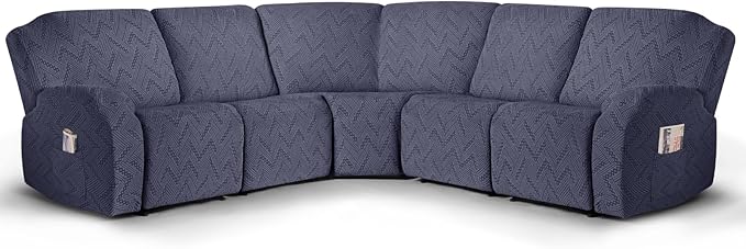 Sectional Sofa Covers Oversized L Shape 5 Seat