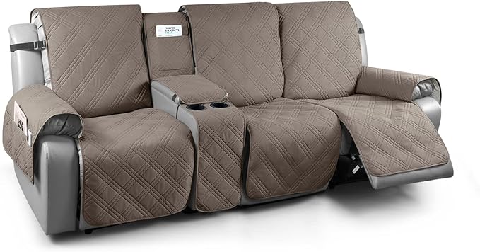 100% Waterproof Recliner Cover with Center Console -2 Seat /3 Seat