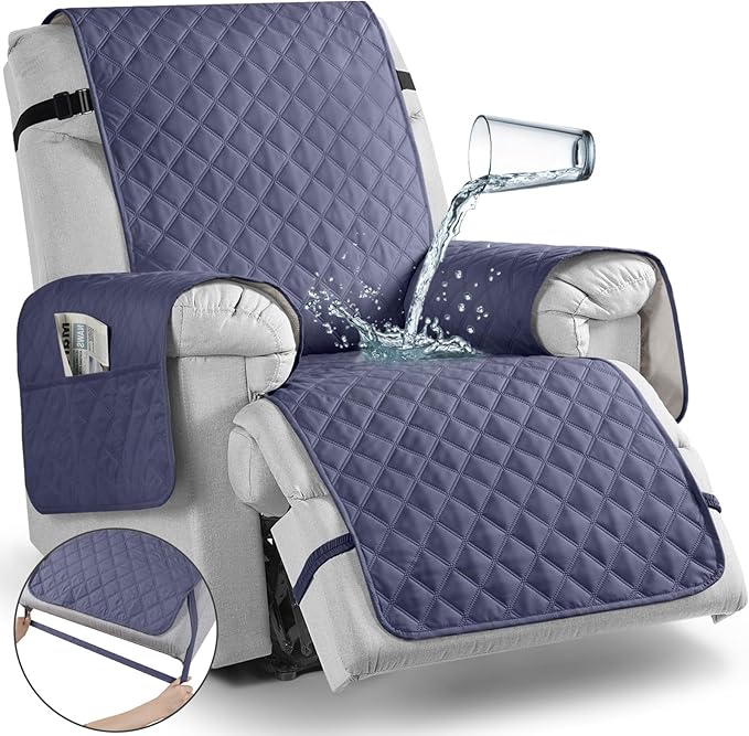 Non-Slip Recliner Chair Cover Sofa Slipcover-23''/28''