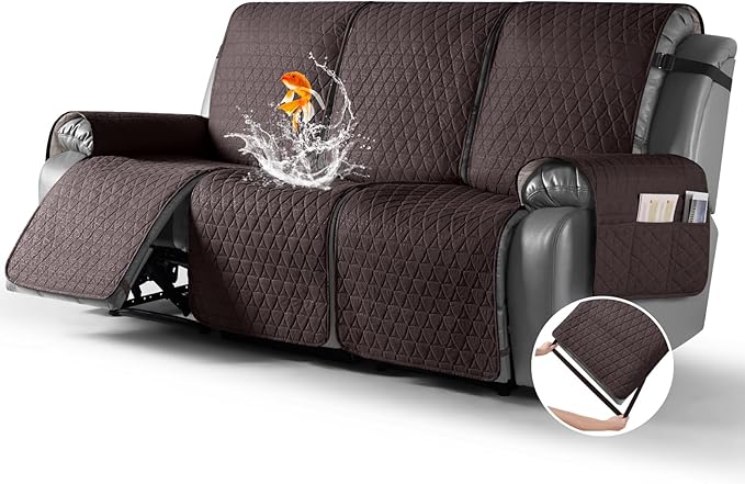 100% Waterproof Recliner Sofa Cover-3 Seater/2 Seater