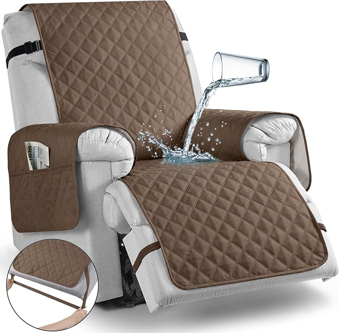 Non-Slip Recliner Chair Cover Sofa Slipcover-23''/28''