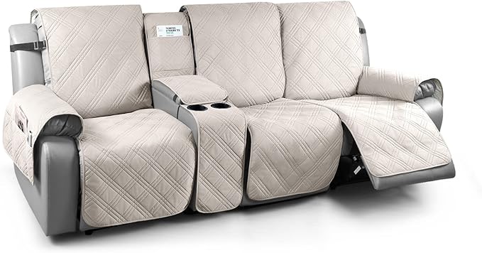 100% Waterproof Recliner Cover with Center Console -2 Seat /3 Seat