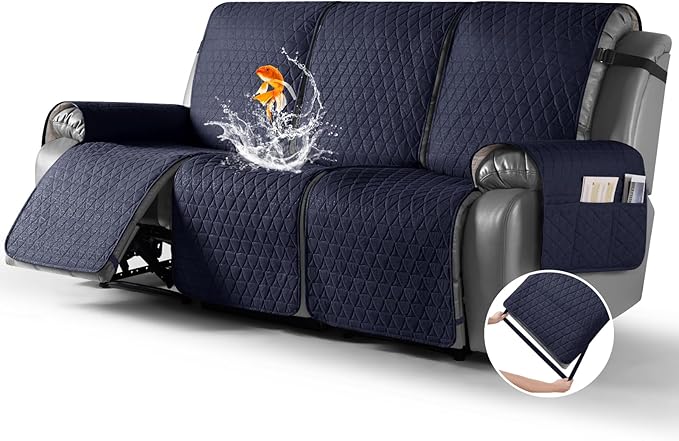 100% Waterproof Recliner Sofa Cover-3 Seater/2 Seater