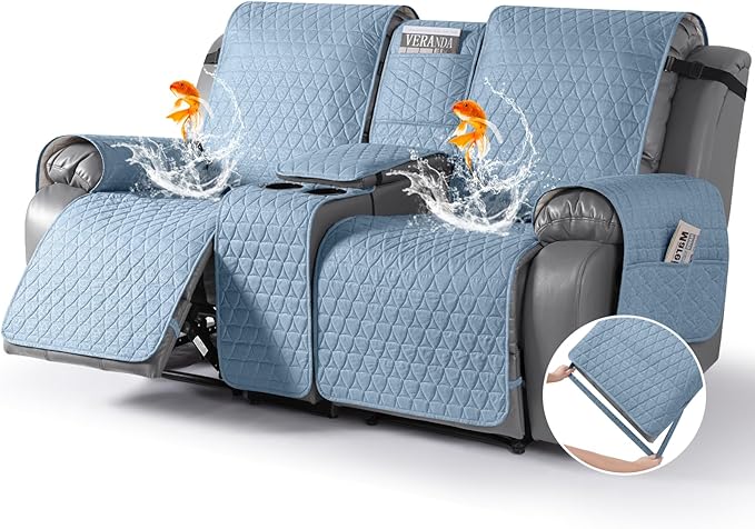 100% Waterproof Recliner Sofa Cover-3 Seater/2 Seater