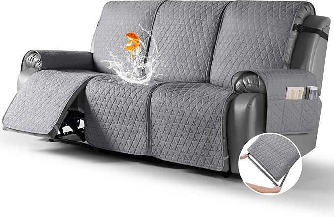 100% Waterproof Recliner Sofa Cover-3 Seater/2 Seater