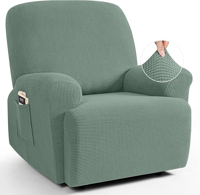 4-Pieces Stretch Recliner Cover-1 Seat/2 Seat/3 Seat