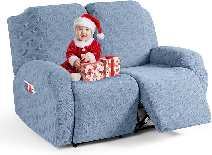Stretch 3 Pieces Recliner Chair Covers - 1 Seater / 1 XL Seater / 2 Seater / 3 Seater