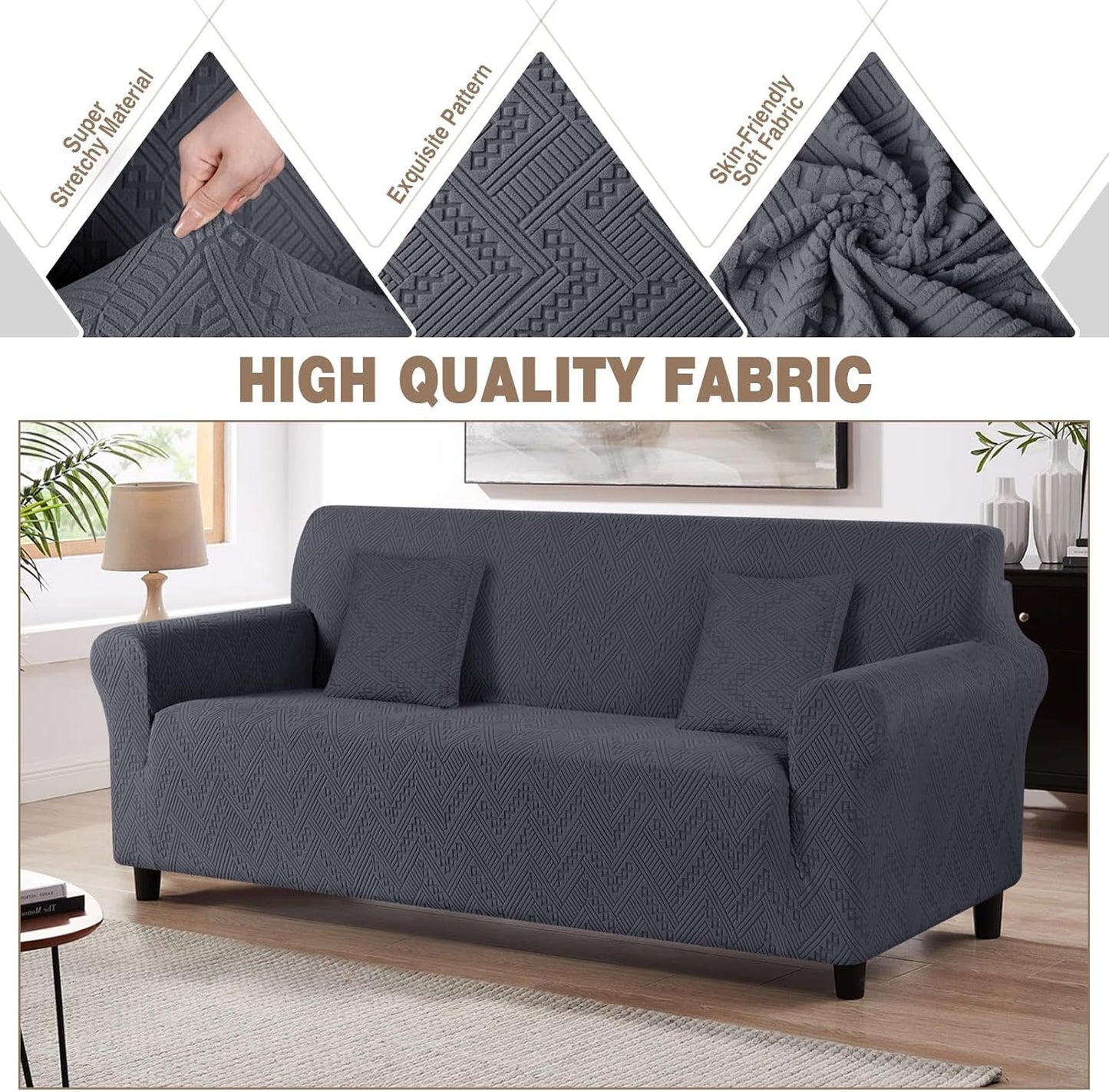 Stretch Sofa Cover 1 Piece Couch Covers