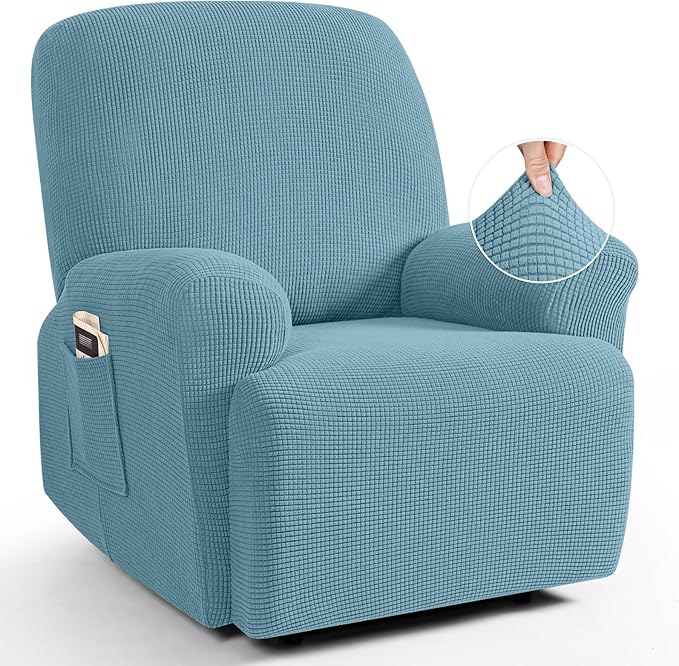 4-Pieces Stretch Recliner Cover-1 Seat/2 Seat/3 Seat