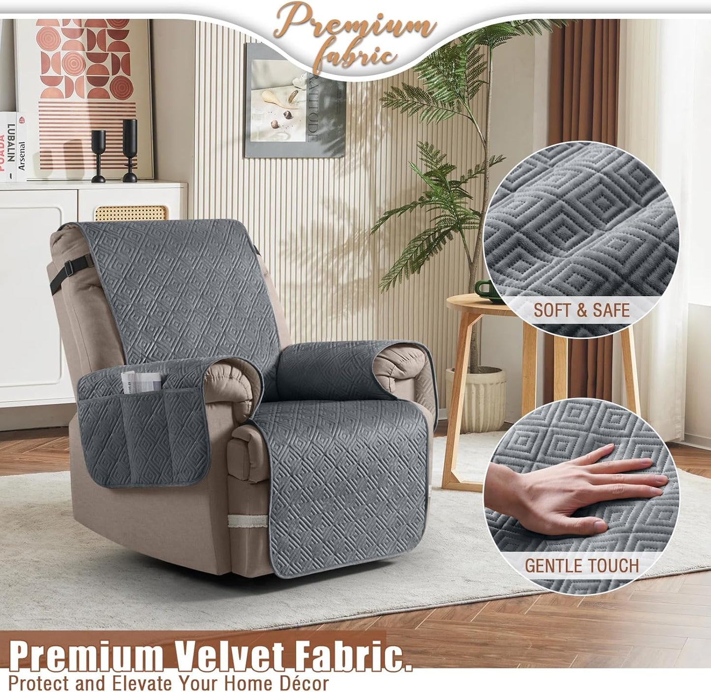 100% Waterproof Recliner Chair Covers