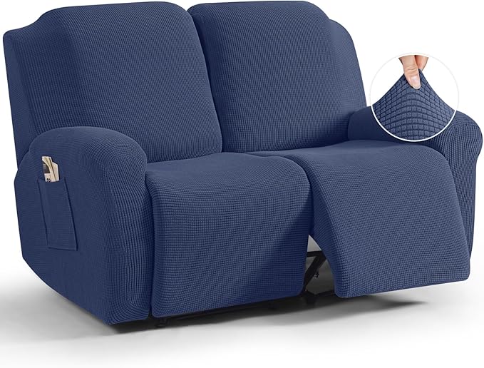 4-Pieces Stretch Recliner Cover-1 Seat/2 Seat/3 Seat