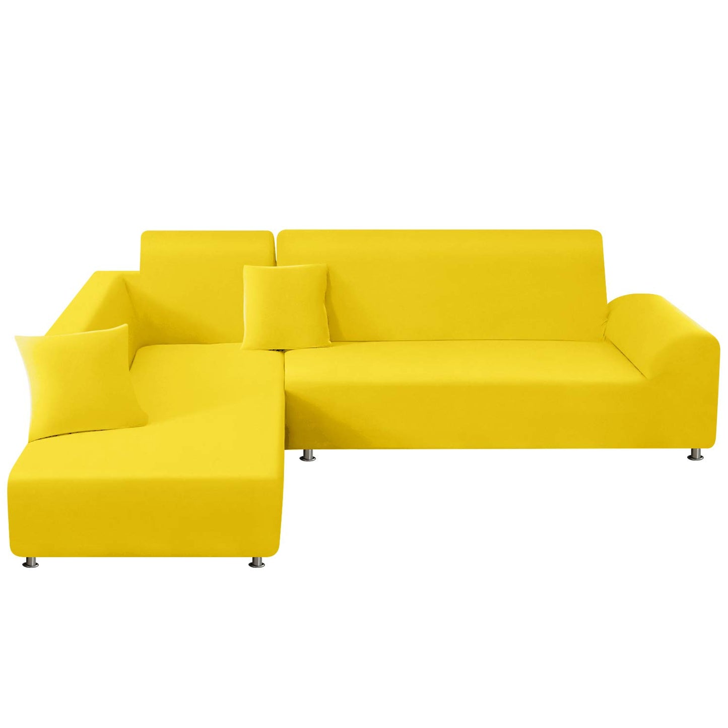 Sectional Couch Covers 2pcs L-Shaped Sofa Covers - TAOCOCO