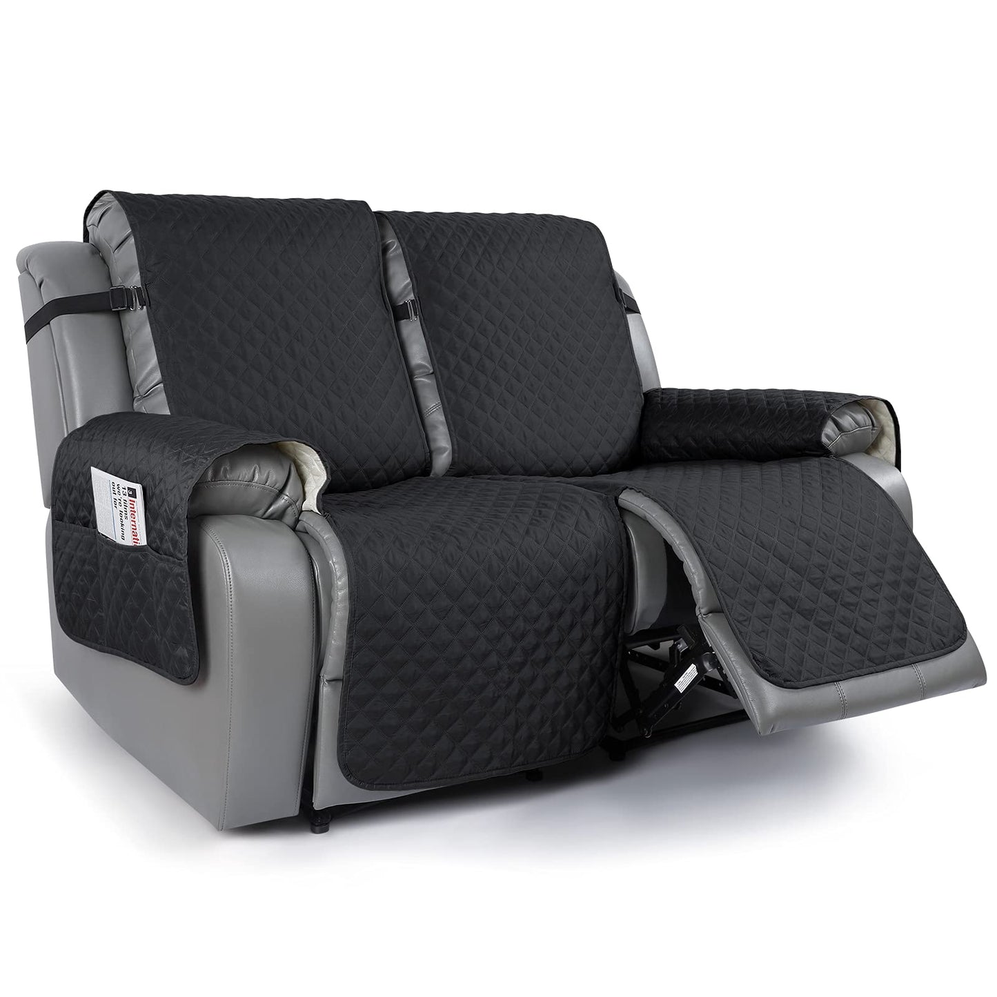 Recliner Sofa Slipcover Couch Covers for 2 Cushion Couch - TAOCOCO