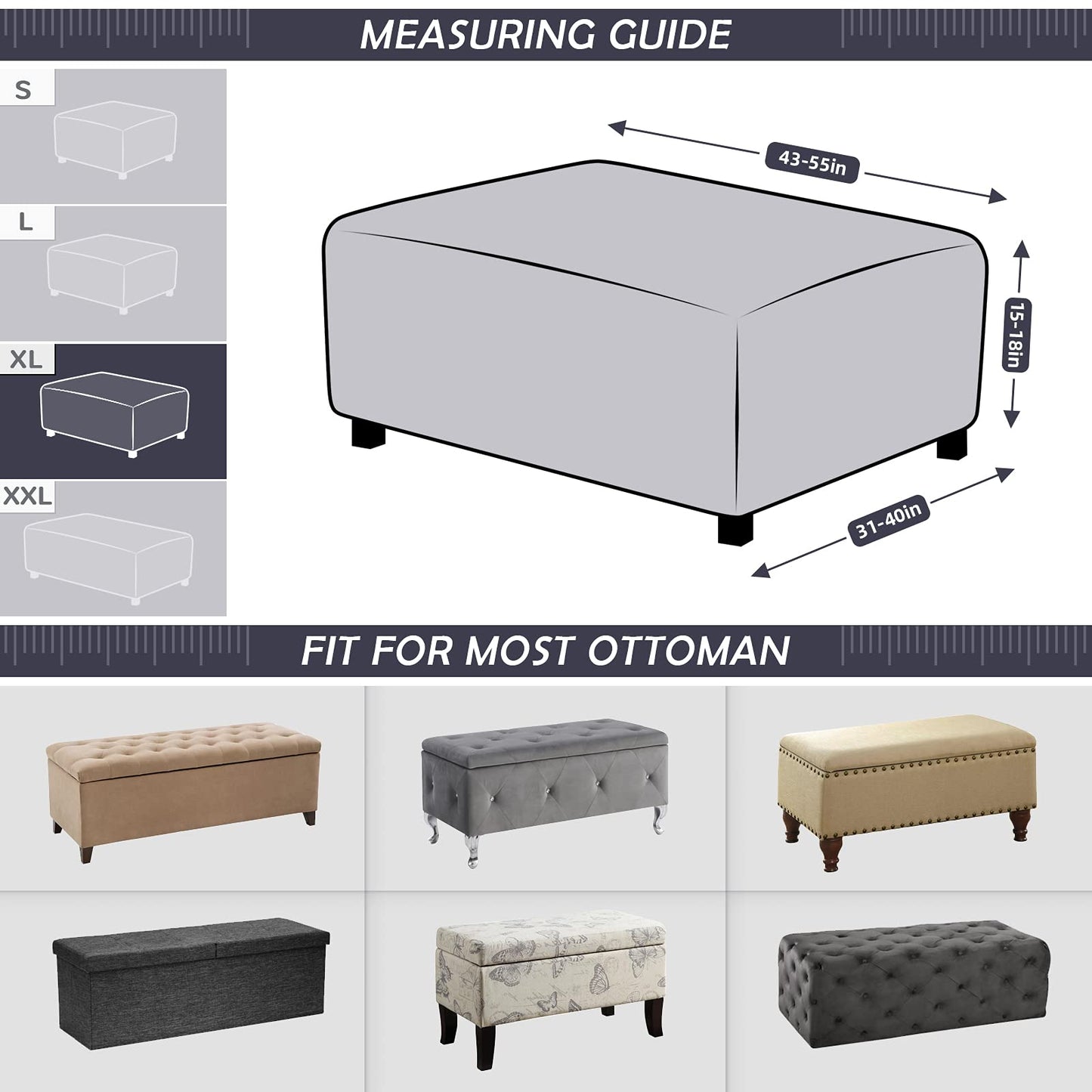 Ottoman Cover (X-Large) - TAOCOCO