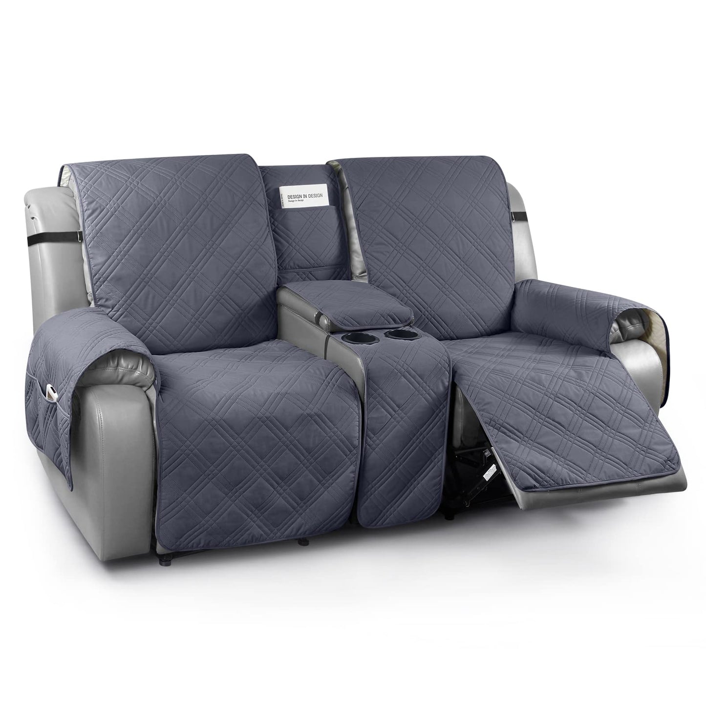 Loveseat Recliner Cover with Center Console (2 Seater) - TAOCOCO