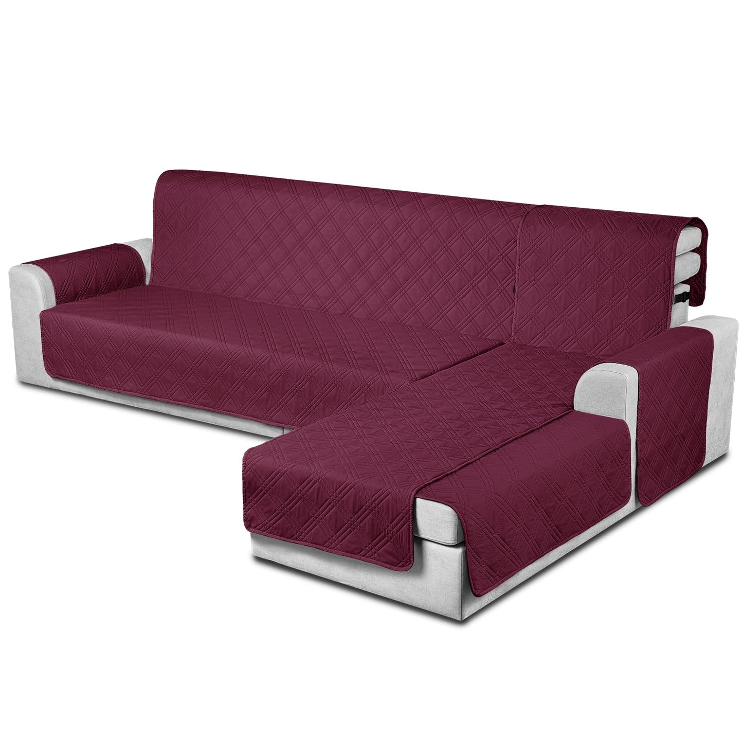Waterproof Sectional Couch Covers L Shaped Sofa Covers - TAOCOCO