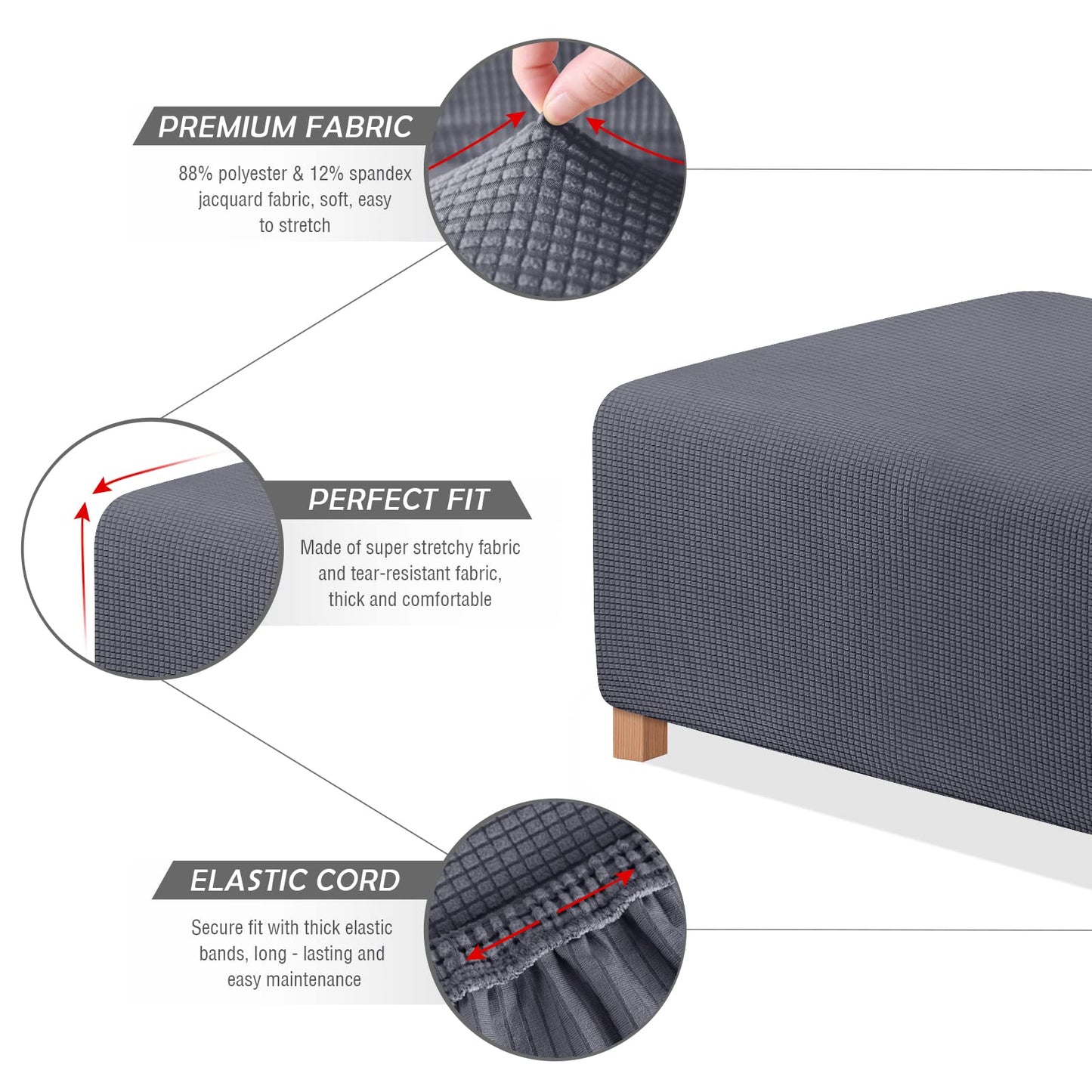 Ottoman Cover - TAOCOCO