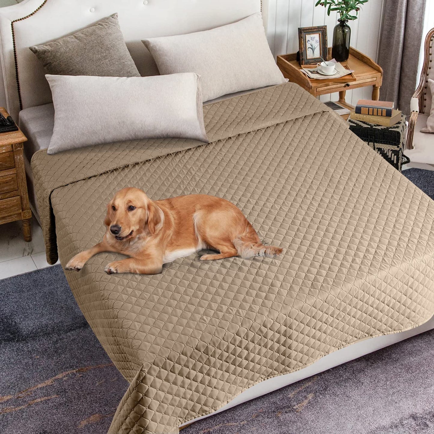 Waterproof Bed Blanket Dog Bed Cover Couch Cover Pet Blanket - TAOCOCO