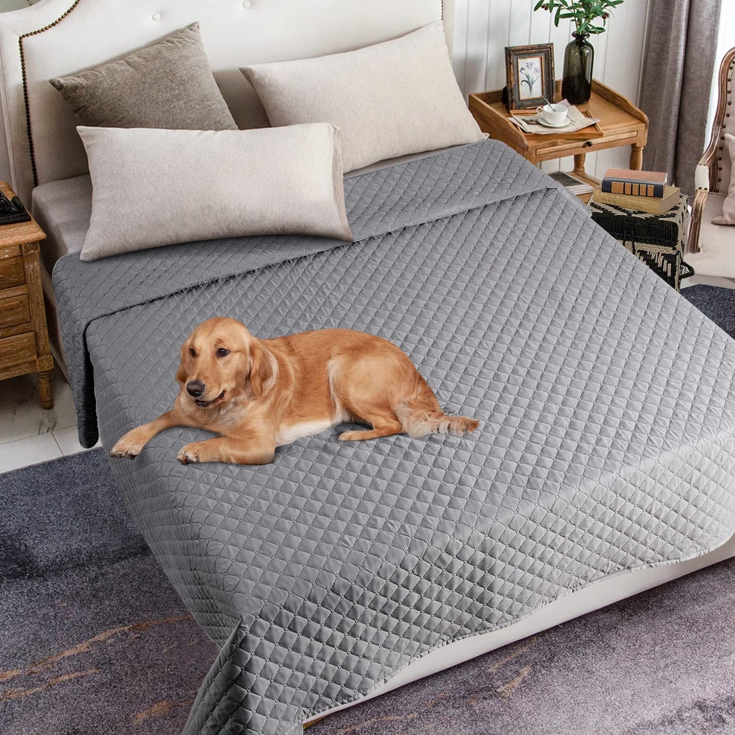 Waterproof Bed Blanket Dog Bed Cover Couch Cover Pet Blanket - TAOCOCO