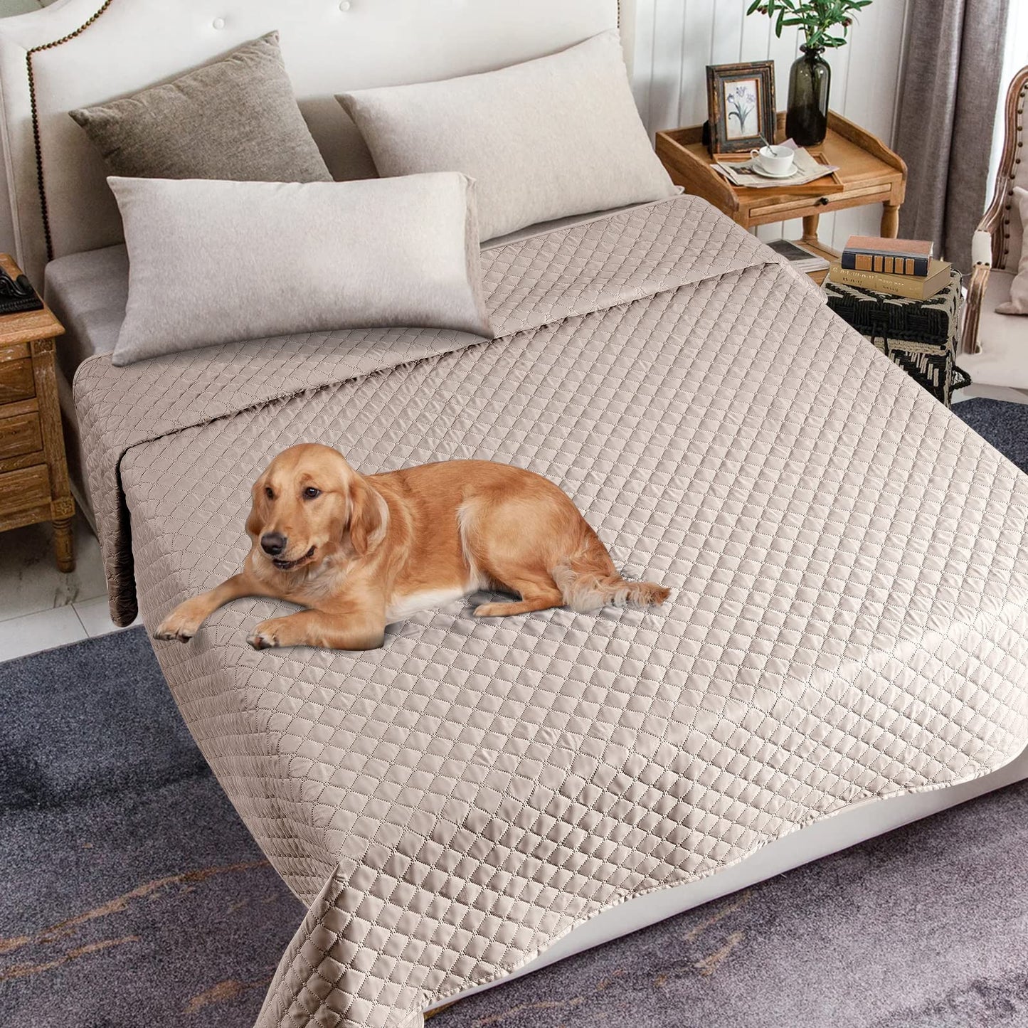 Waterproof Bed Blanket Dog Bed Cover Couch Cover Pet Blanket - TAOCOCO