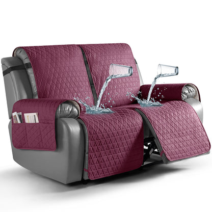 TAOCOCO 100% Waterproof Loveseat Recliner Covers