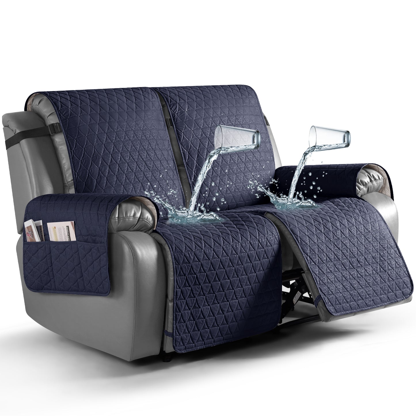 TAOCOCO 100% Waterproof Loveseat Recliner Covers