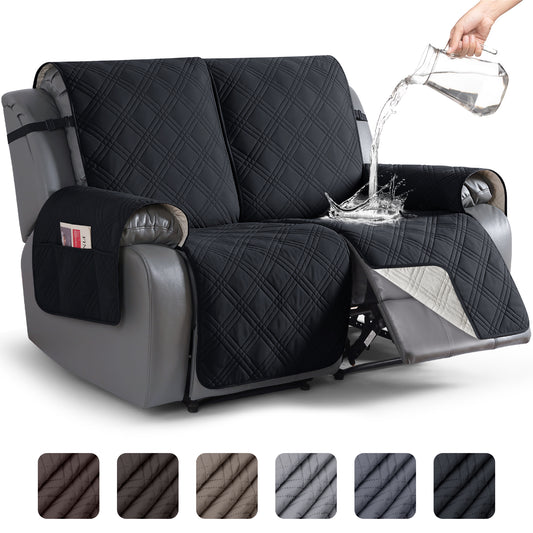 TAOCOCO Non-Slip Waterproof Recliner Sofa Covers- 2/3 Seater