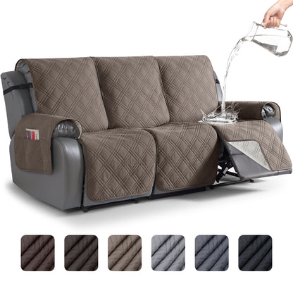 TAOCOCO Non-Slip Waterproof Recliner Sofa Covers- 2/3 Seater