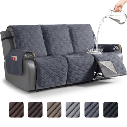 TAOCOCO Non-Slip Waterproof Recliner Sofa Covers- 2/3 Seater